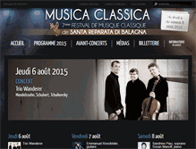 Tablet Screenshot of musica-classica.fr